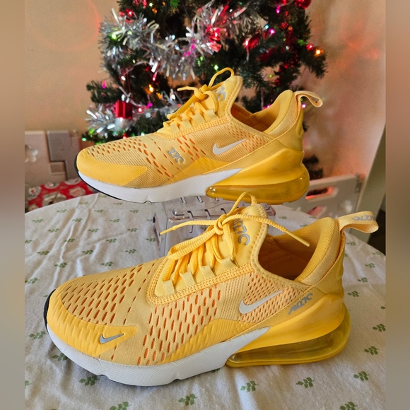 Nike Shoes - Nike Air Max 270 Topaz Gold Womens Shoes Size 8.5